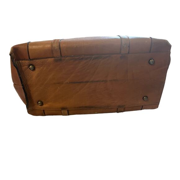 RK Swallow | Vintage Brown Leather Travel Bag - Picture 3 of 8